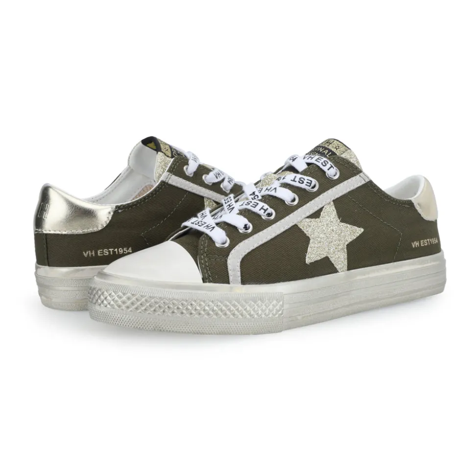 Fashion ALIVE - OLIVE GOLD Low Tops