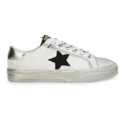 Discount ALIVE - WHITE BLACK GOLD Low Tops