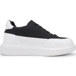Sale ANGELA- BLACK WHITE Low Tops