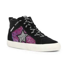 Hot BAMBA - HIGH WILD BLACK High Tops