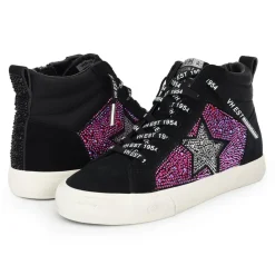 Hot BAMBA - HIGH WILD BLACK High Tops