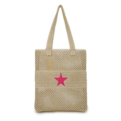 Best BASIC BAG 1 - PINK/CROCHET Top Handle
