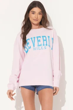 Outlet Beverly Hills Pigment Dye Crew All Tops