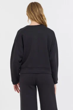 Best Sale Black Cloud Fleece Crewneck All Tops