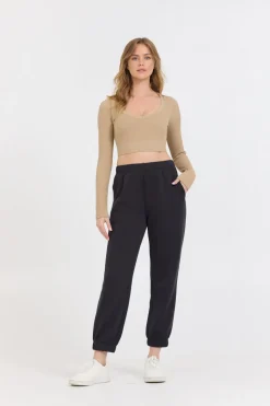 New Black Cloud Fleece Jogger Joggers