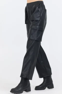 Cheap Black Leather Cargo Pants All Tops