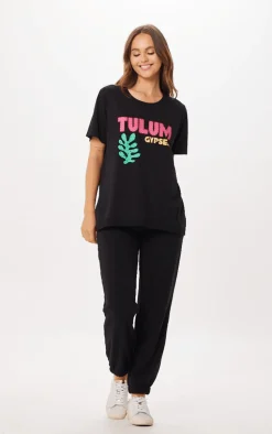 Online Black Tulum Jet Setter Surf Wash Jogger All Bottoms|Joggers