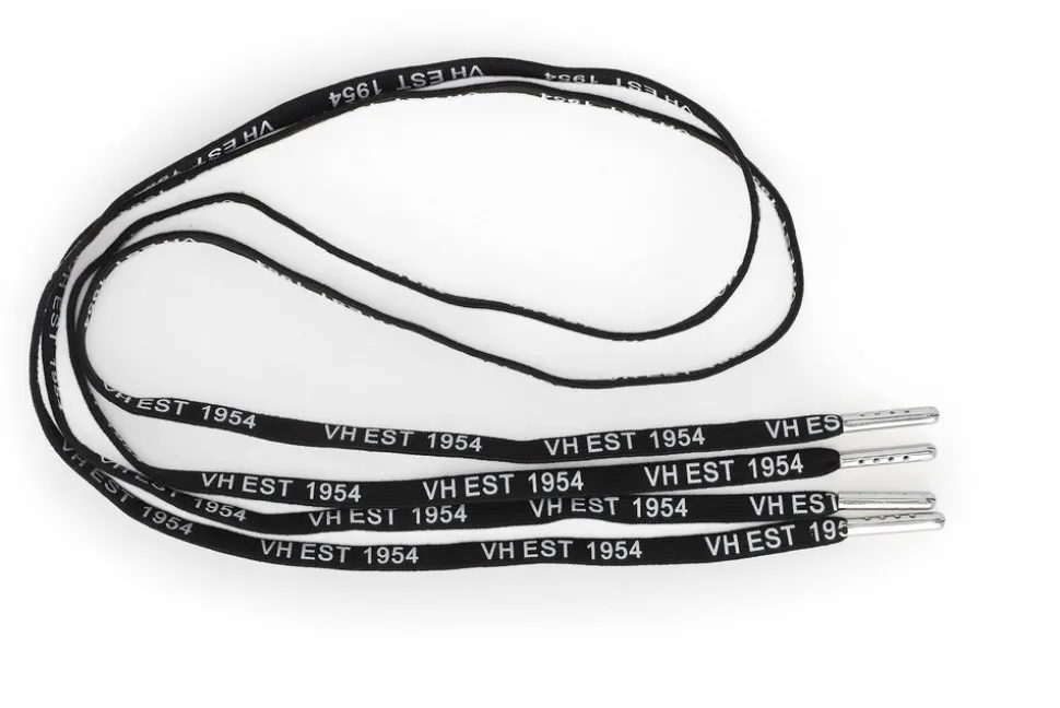 New BLACK WHITE SILVER TIP LACES Shoe Laces