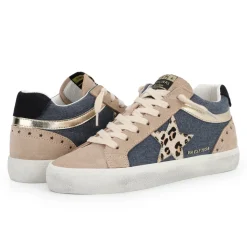 Store BOUNCE - LEOPARD MULTI Mid Tops