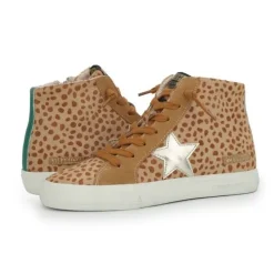 Clearance BREAK OUT 5 - TAN SPOTTED MULTI High Tops