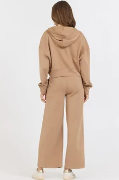 Cheap Caramel Cloud Fleece Flare Pant Joggers