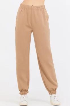 Hot Caramel Cloud Fleece Jogger Joggers