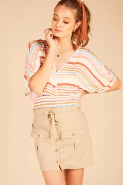 Clearance Cargo Mini Skirt All Bottoms