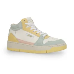 Shop CELESTE 2 - WHITE PALE YELLOW MINT High Tops