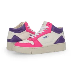 Hot CELESTE 1 - WHITE PINK PURPLE High Tops