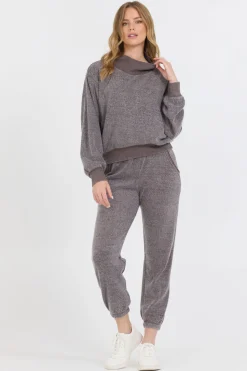 New Chocolate Syrup Reverse Fleece Jogger Joggers
