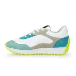 Hot COSMIC 5 -NEON YELLOW MULTI Low Tops