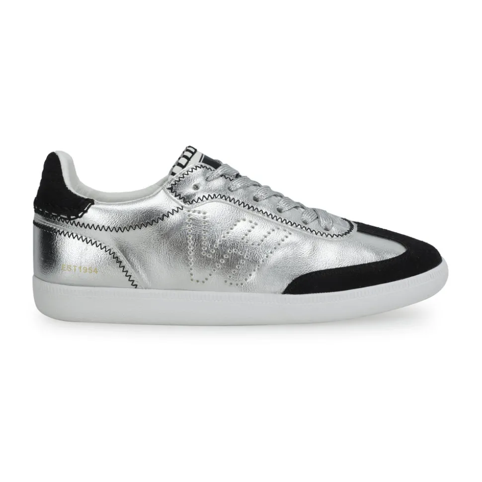 Clearance CRISP - WASHED SILVER BLACK Low Tops