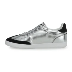 Clearance CRISP - WASHED SILVER BLACK Low Tops