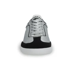 Clearance CRISP - WASHED SILVER BLACK Low Tops