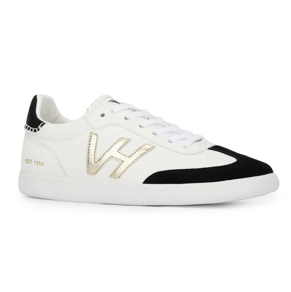 Best CRISP - WHITE BLACK WASHED GOLD Low Tops