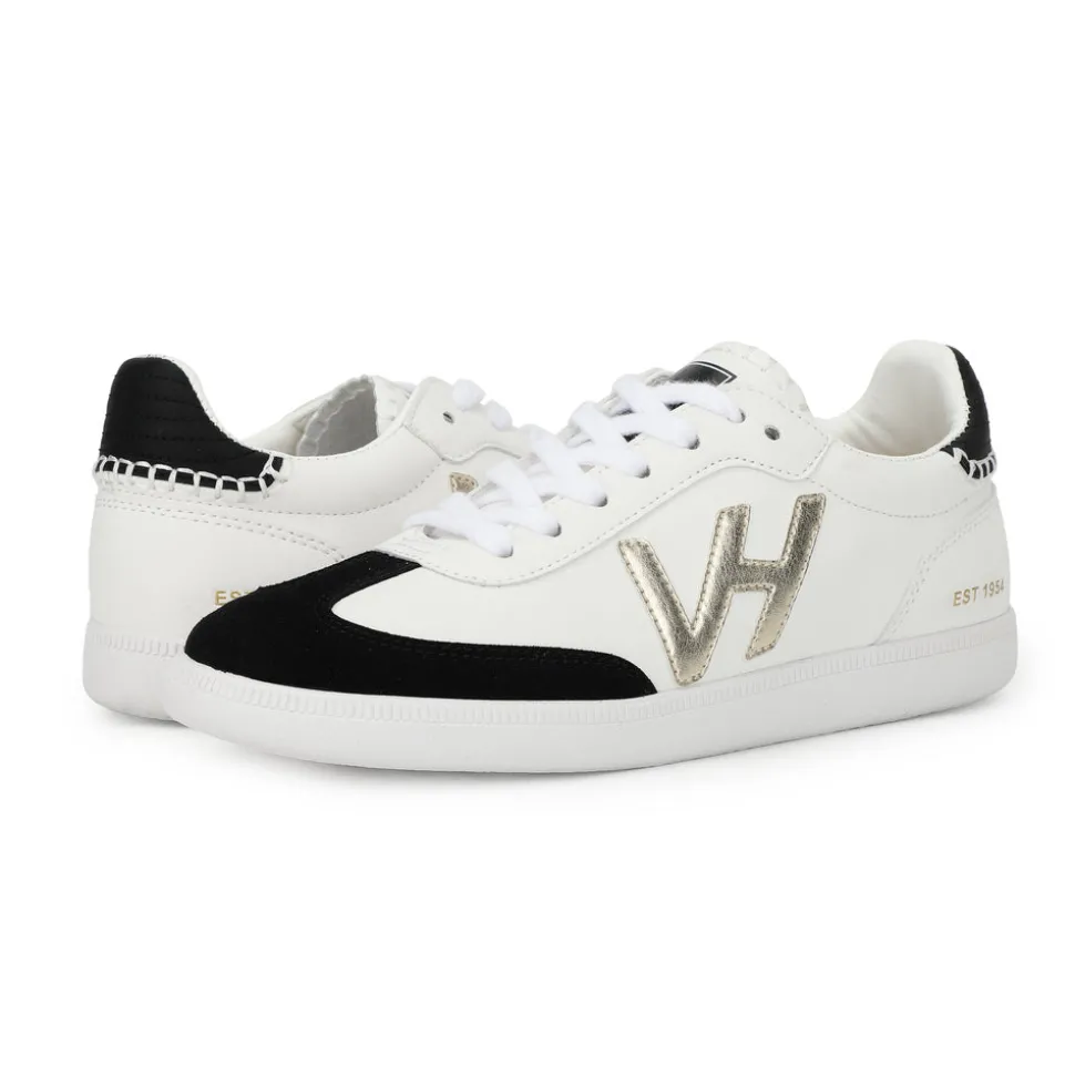 Best CRISP - WHITE BLACK WASHED GOLD Low Tops