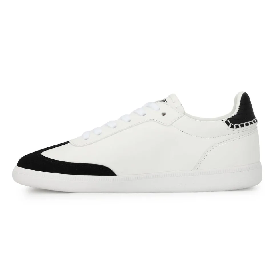 Best CRISP - WHITE BLACK WASHED GOLD Low Tops