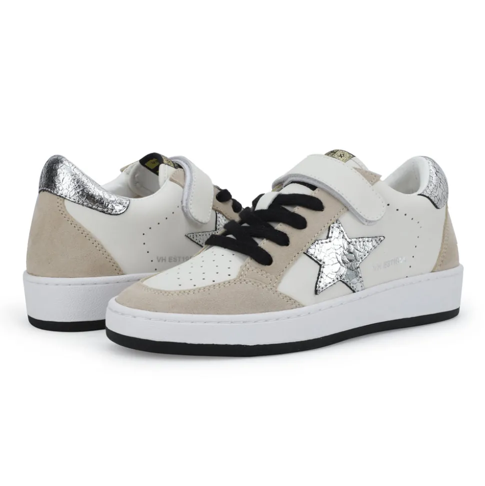 Clearance DAKOTA - TAUPE SILVER BLACK Low Tops
