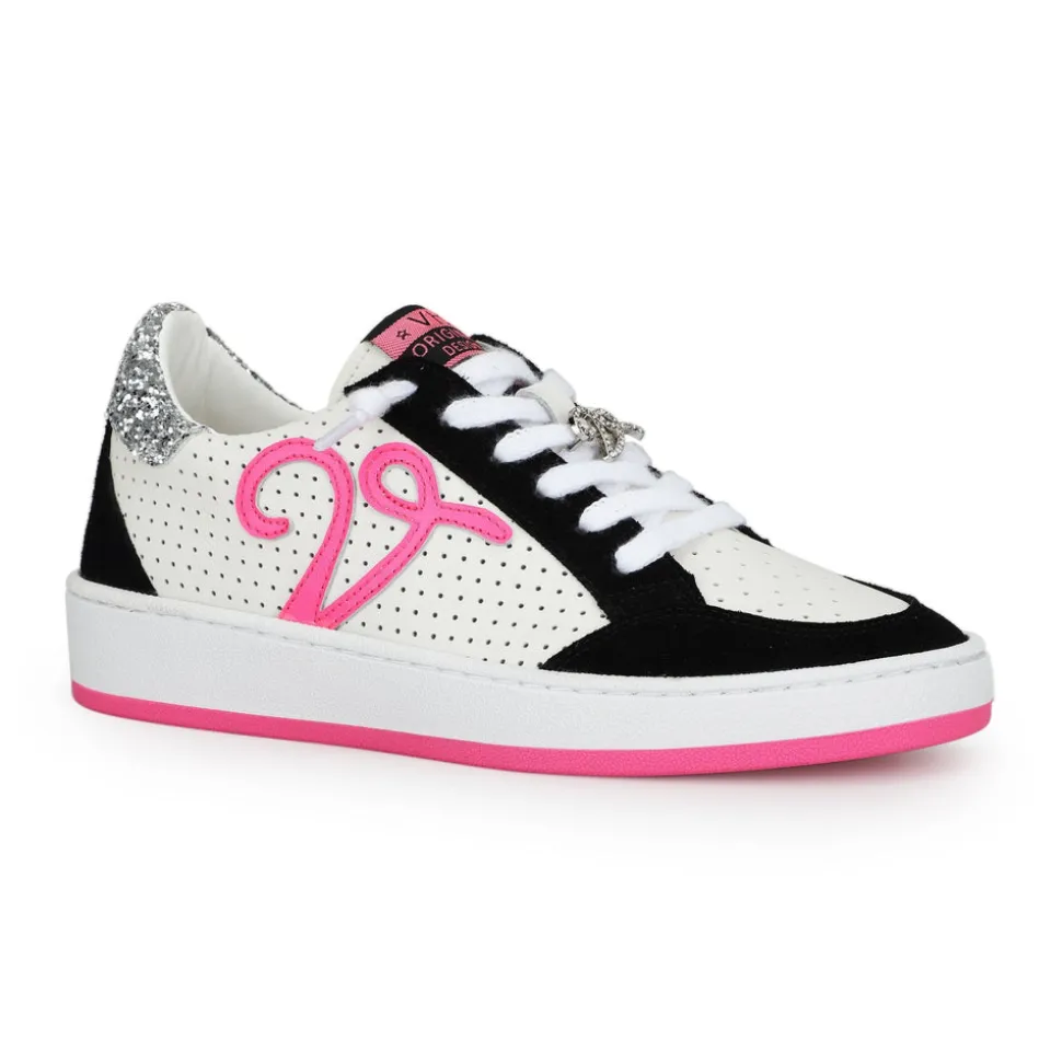 Store DAVANTE - WHITE PINK POP MULTI Low Tops