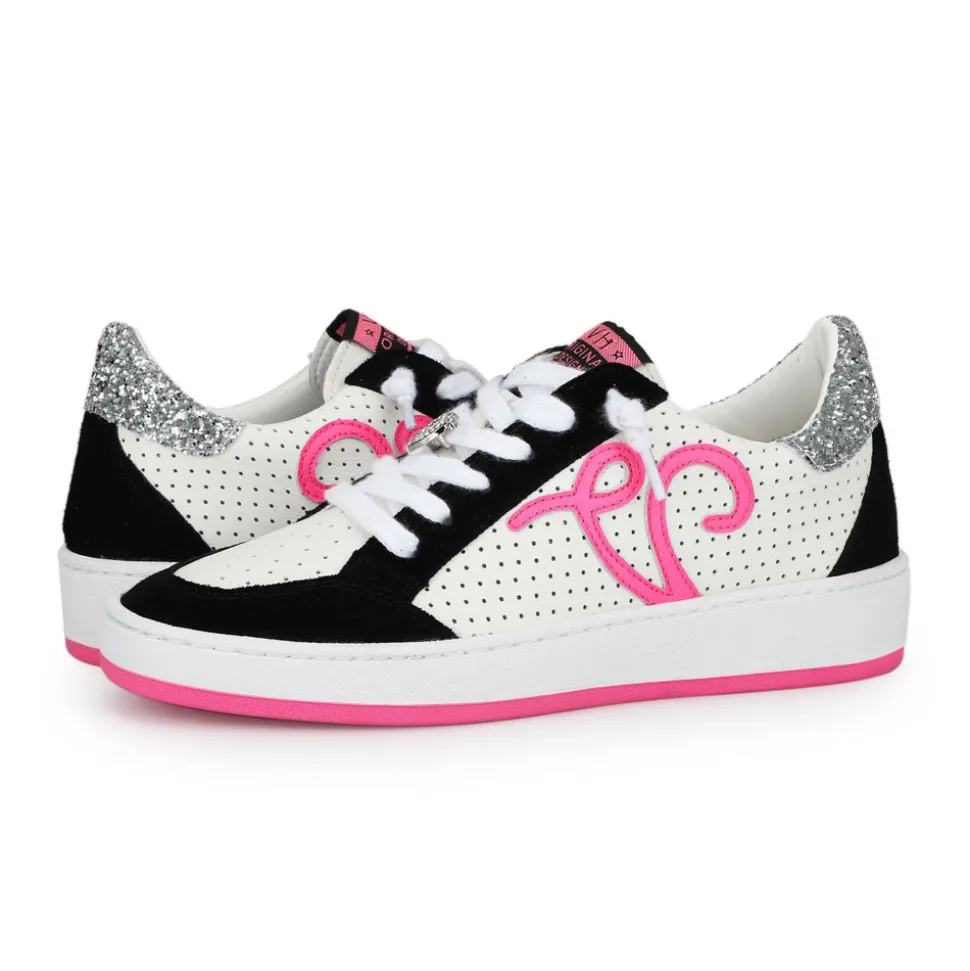 Store DAVANTE - WHITE PINK POP MULTI Low Tops