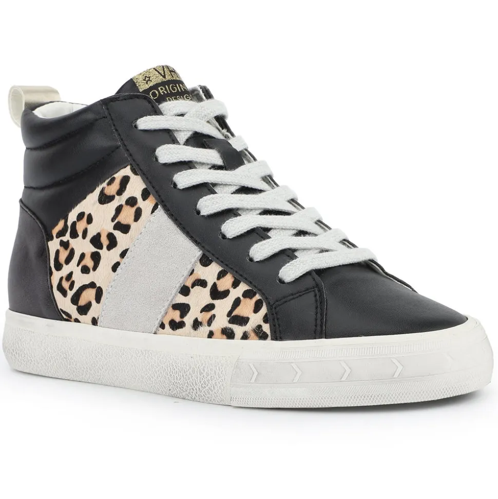 Store DEDRA - BLACK LEOPARD MULTI High Tops