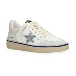Flash Sale DENISSE 22- SILVER GLITTER/BLUE STRIPE Low Tops