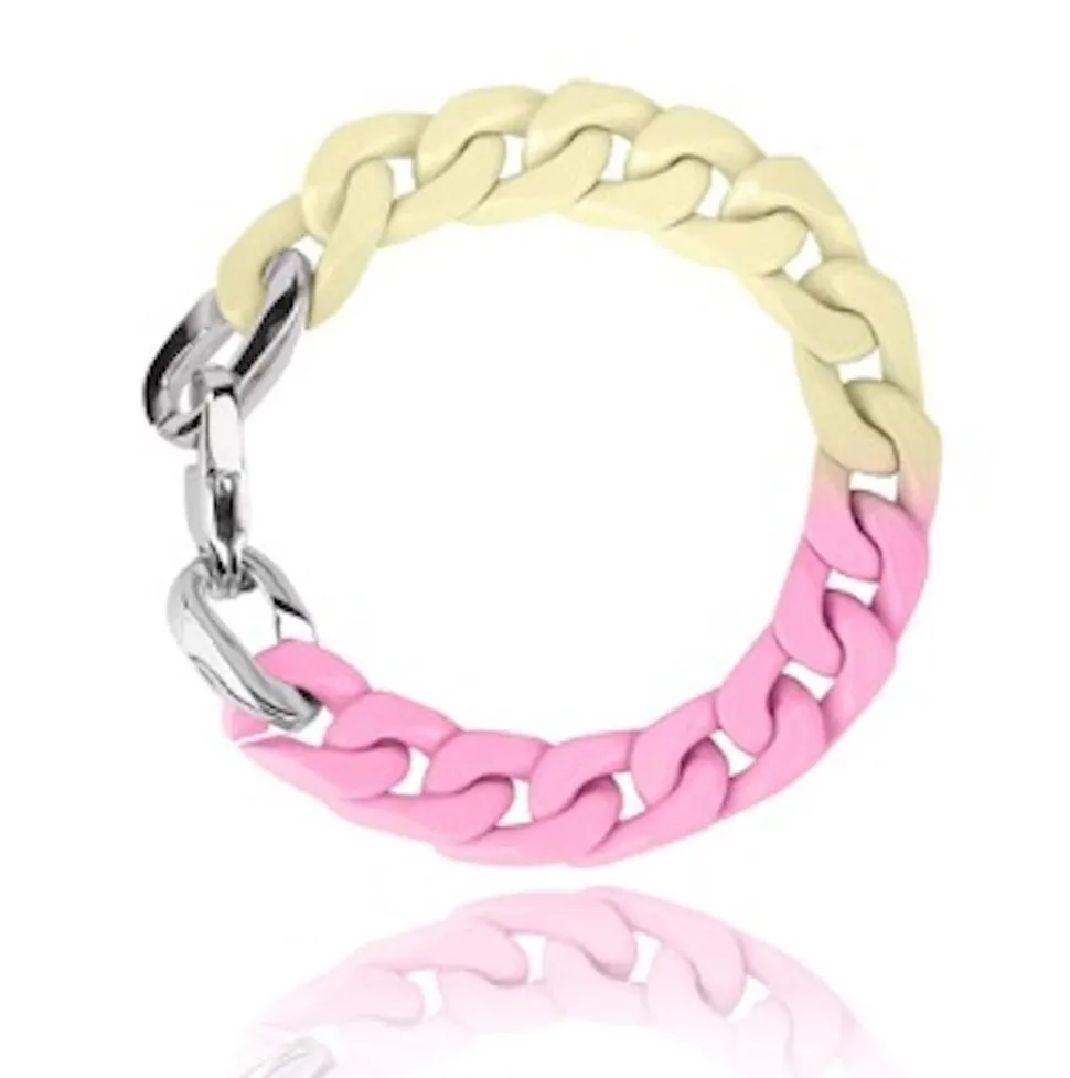 Best Sale DOUBLE DIP BRACELET PINK/LEMON Bracelets