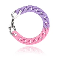 Shop DOUBLE DIP BRACELET PURPLE/PINK Bracelets