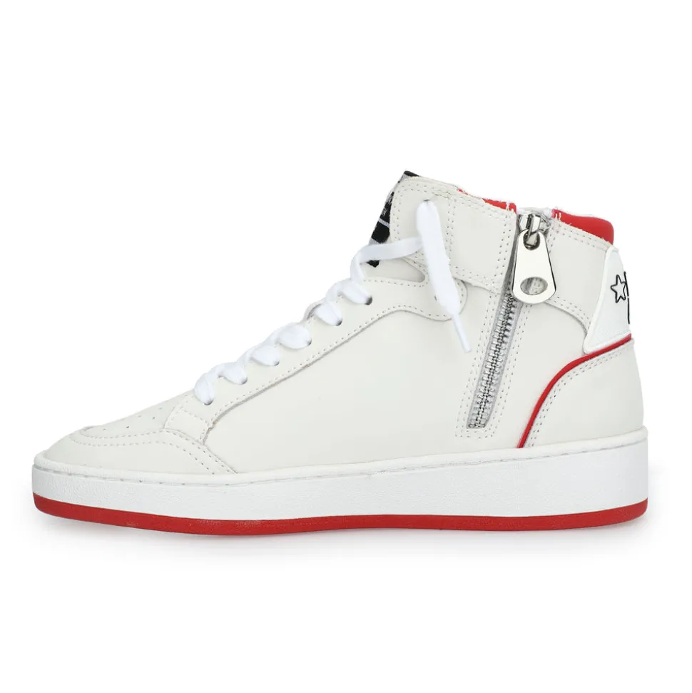 Online DREAM 22 - RED MULTI High Tops