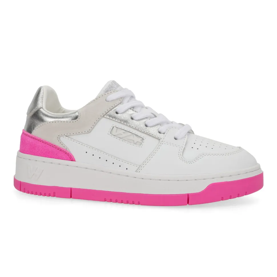 Best FINESSE - NEON PINK SILVER Low Tops