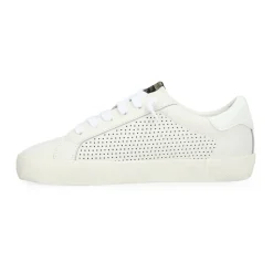Best GADOL 31 - WHITE PEBBLED/ WASHED SILVER Low Tops