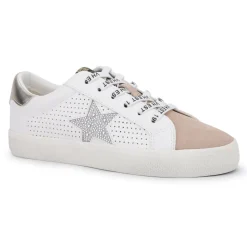 Cheap GADOL - WHITE/ CAMEL RHINESTONE Low Tops