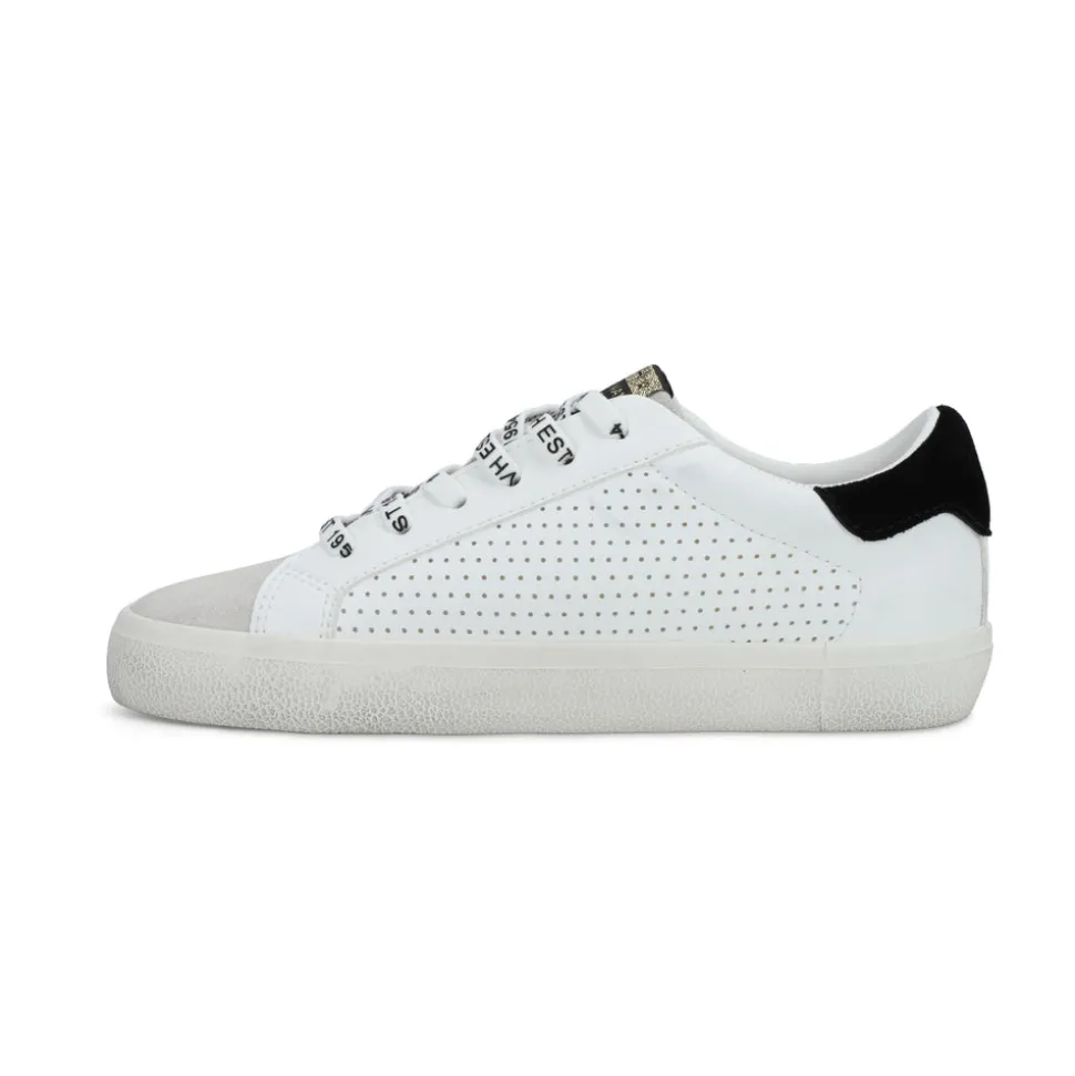 Outlet GADOL - WHITE GREY GOLD Low Tops