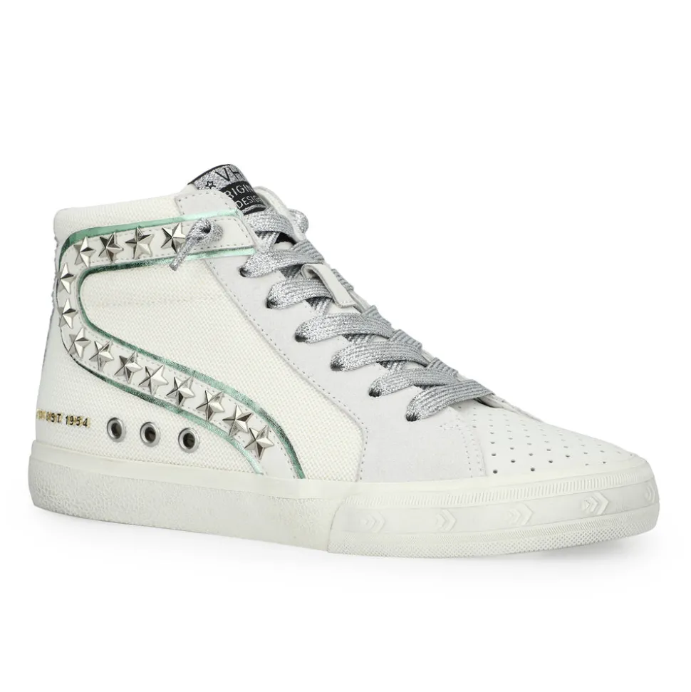 New GADOL HIGH 17 - METALLIC GREEN/WHITE High Tops