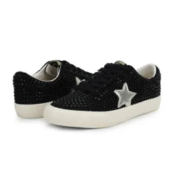 Cheap GRANDE - BLACK FULL RHINESTONE Low Tops