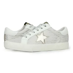 Fashion GRANDE - NUDE CROCO MULTI Low Tops