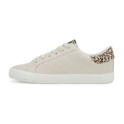 Clearance GRANDE - NUDE QUILTED Low Tops