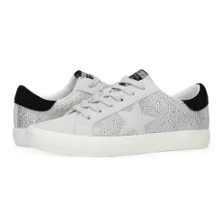 Discount GRANDE - SILVER RHINESTONE/GREY MULTI Low Tops