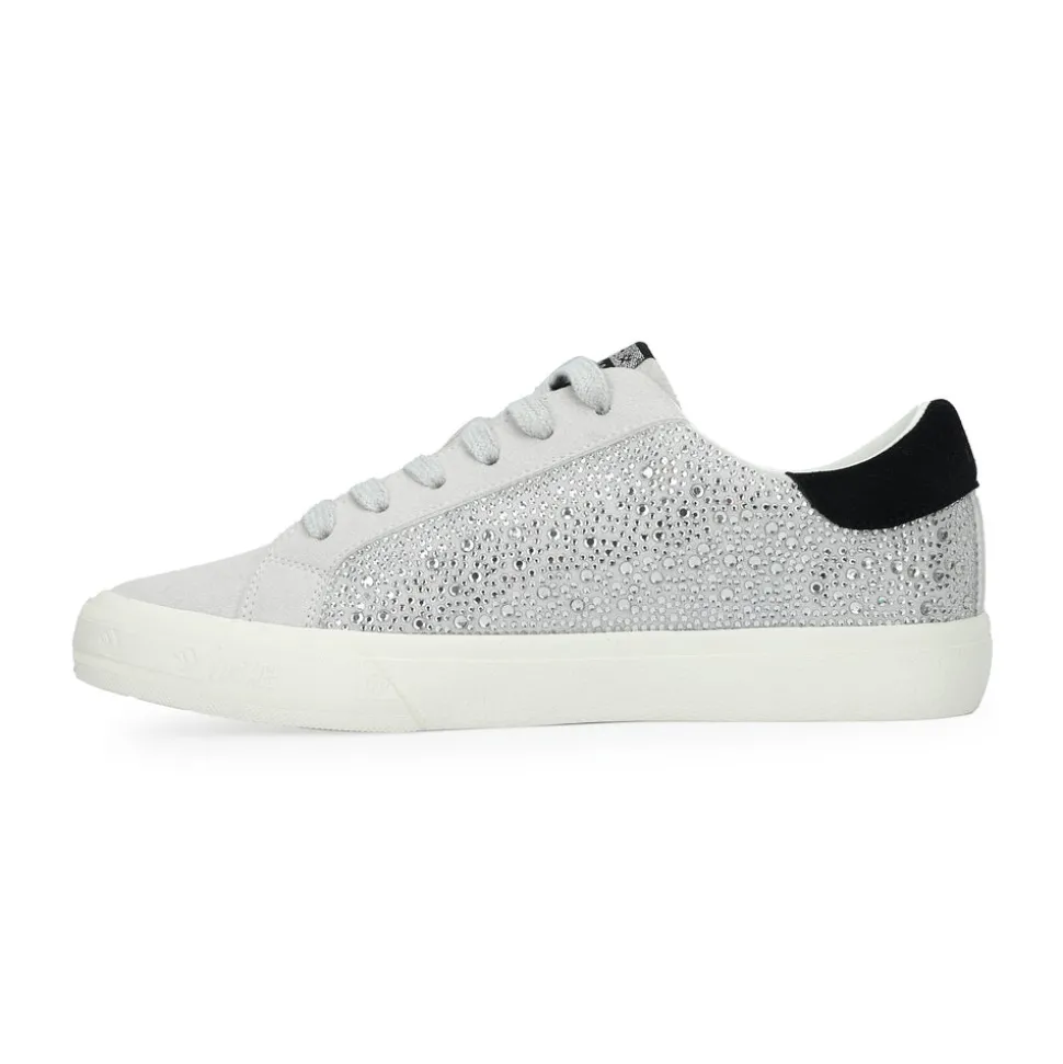 Discount GRANDE - SILVER RHINESTONE/GREY MULTI Low Tops