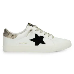 Sale GRANDE - WHITE/BLACK/SNAKE POP Low Tops