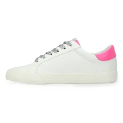Best GRANDE - WHITE/WASHED SILVER/PINK Low Tops