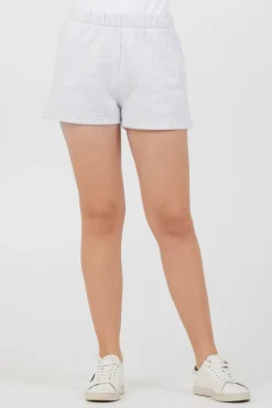 Shop Grey Icicle Essential Fleece Shorts All Bottoms|Shorts