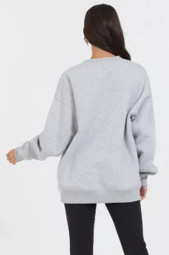 Store Heather Grey Proweave Crewneck Sweatshirt All Tops|Sweatshirts