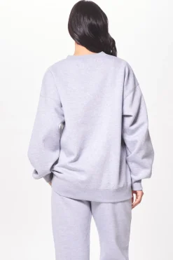 Best Heather Grey Proweave Crewneck Sweatshirt All Tops|Hoodies
